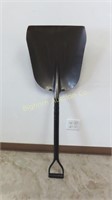 Steel Scoop Shovel w/ Rhino Coated D Style