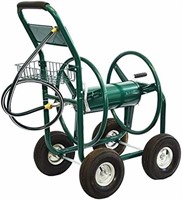 Xtremepowerus Hose Reel Cart Green W/wheels 300'