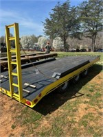 18' Dove Tail Trailer Have Title