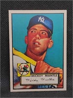 Topps #311 Mickey Mantle Baseball Card (Reprint)
