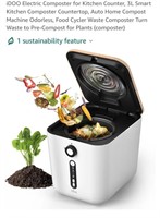 NEW Smart Kitchen Composter, Countertop, 3L