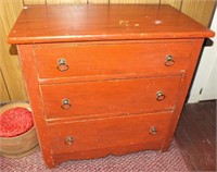 VINTAGE WOOD DRESSER