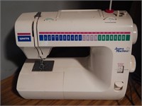 White Jeans Sewing Machine