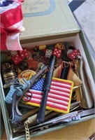 Vintage trinket box lot