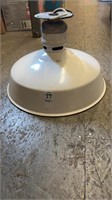 Porcelain Enameled Industrial Light Used