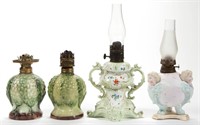 ASSORTED GLASS AND PORCELAIN FIGURAL MINIATURE