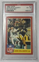 1985 Topps NFL Star Set John Stallworth #10 PSA 6!