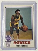 1973 Topps Basketball #7 John Brisker!