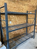 Metal Racking.  6ft x 2ft x 70” high