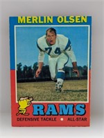 1971 Topps #125 Merlin Olsen HOF