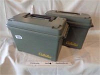 2 Large Ammo Tote Boxes - Cabela's