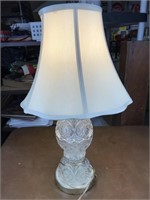 Crystal Lamp w/ Shade