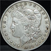 1884 Morgan Silver Dollar