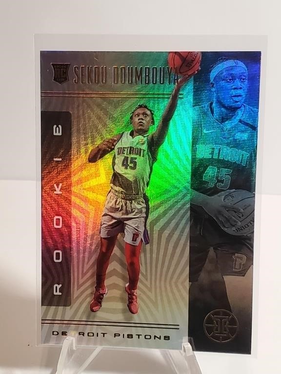 2019-20 Chronicles Illusions Sekou Doumbouya RC