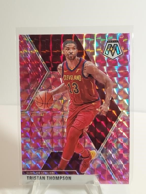 2019-20 Panini Mosaic Pink Camo Tristan Thompson