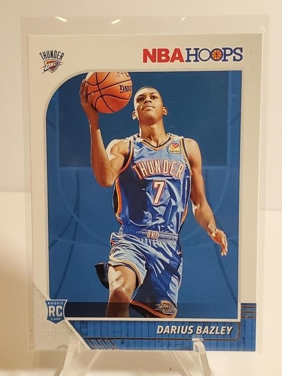 2019-20 NBA Hoops Darius Bazley RC