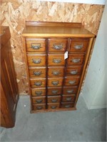 21 Drawer Apothacary Cabinet
