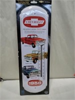 Chevrolet 1958 metal thermometer