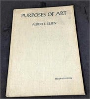 Purposes Of Art By Albert E. Elsen Hardcover