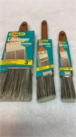 3 new Stanley paint brushes