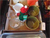 Assorted Mugs (Some Soup Mugs), Tea Pot &