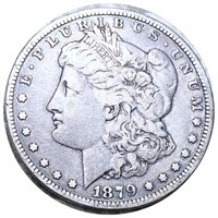 1879-S Morgan Silver Dollar LIGHTLY CIRCULATED