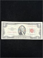 1953 A $2 Red Seal Note