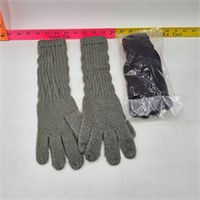 KB Knit Gloves with Fold Down Cuffs