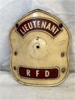 ANTIQUE RICHARDSON FIRE DEPARTMENT LIEUTENANTS