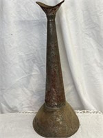 RARE ANTIQUE FIREMANS SPEAKING HORN 17 INCH