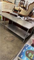Large Commercial Stainless Steel Table