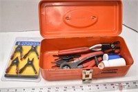 Tackle box with Snap ring Plyers