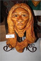 HAND CARVED NATIVE AMERICAN ART