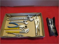 Cresent Wrenches, Vise Grips, Pliers