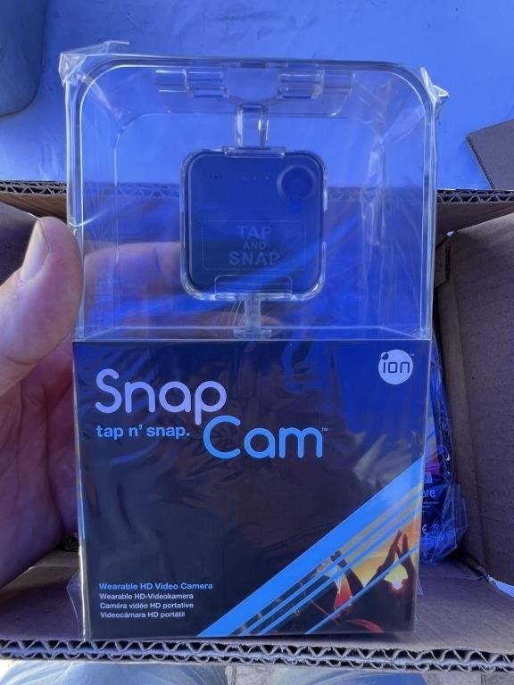 ION - SNAP CAM "TAP N' SNAP" WEARABLE HD VIDEO