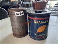 Granger Tin jar and other  (Con2)