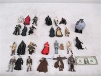 Lot of Star Wars Action Figures - As Shown
