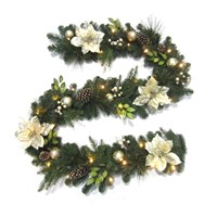 Holiday Living 9-ft LED Artificial Garland