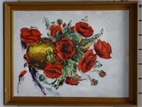 RUTH BAYER - Oil on Canvas Painting - Still Life