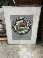 Gray, IA framed art