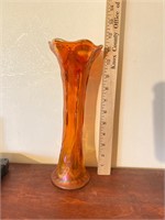 Imperial Beaded Marigold Vase