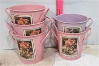 5 Decorative Pails