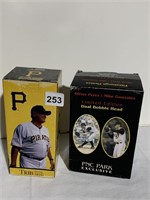 BOBBLE HEADS CLINT HURDLE AND OLIVER PEREZ AND