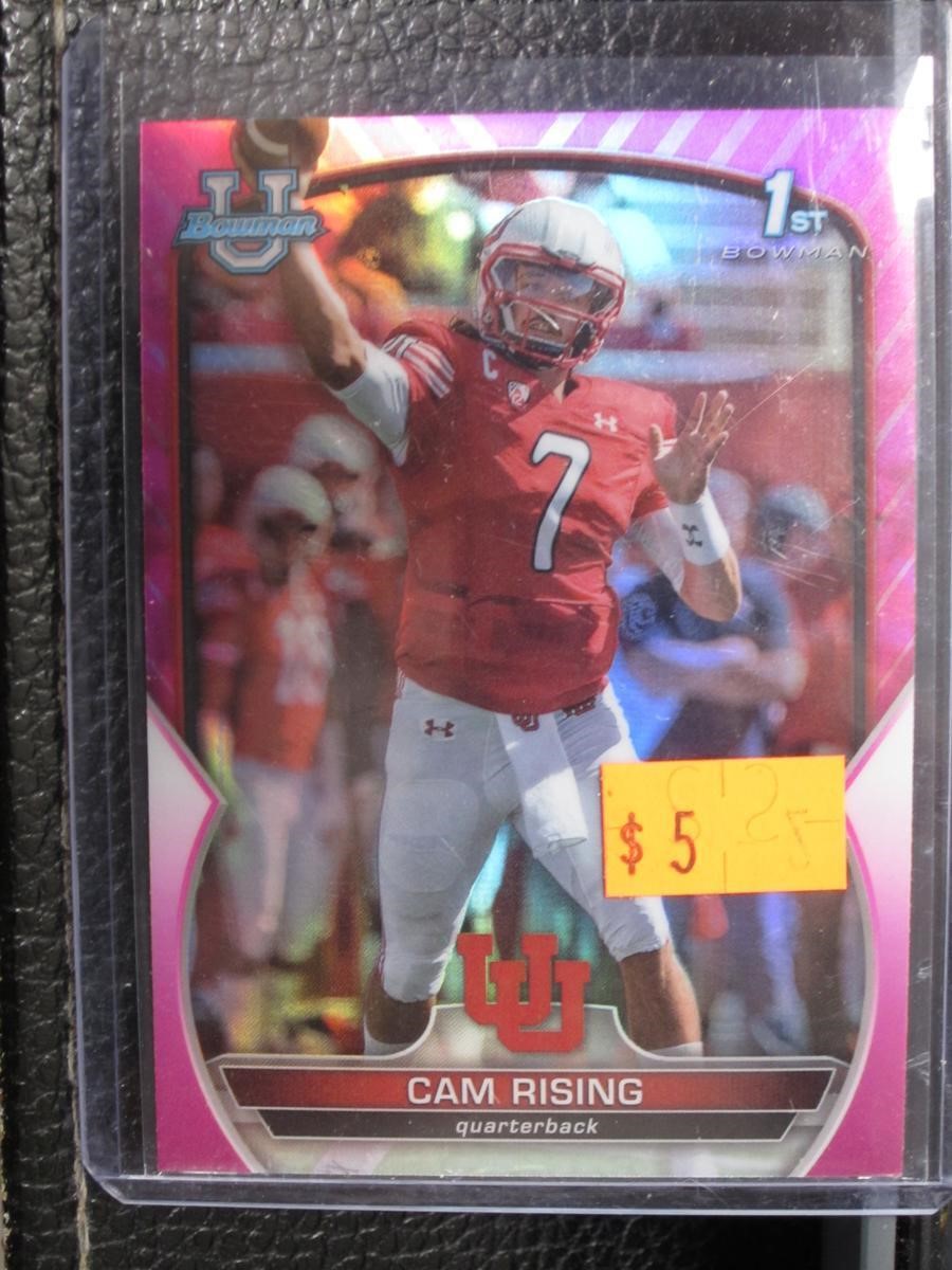 2022 BOWMAN CHROME CAM RISING PINK REF RC