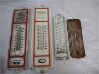 3 Vintage Thermometers