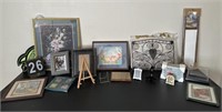 Assorted Picture Frames and Pictures