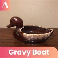 Vintage Duck Gravy Boat