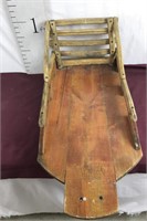 Vintage Child Sled By Mountain Boys Sled Works