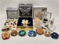 Brooches Rings & Things Incl Holiday