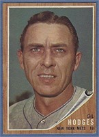 1962 Topps #85 Gil Hodges New York Mets